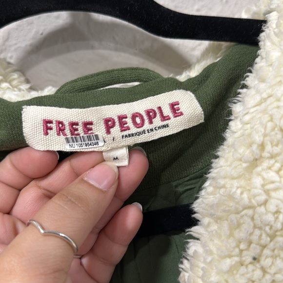 Free people filipa hooded jacket size medium - Picture 3 of 4